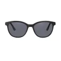 Joanna - Cat-eye Black Clip On Sunglasses for Women